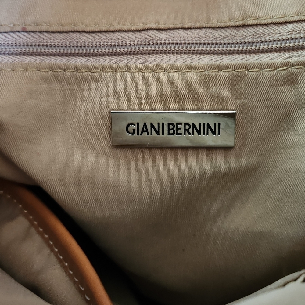 GIANI Bernini Block Signature Faux Leather Hobo Shoulder Bag Purse - Picture 15 of 16